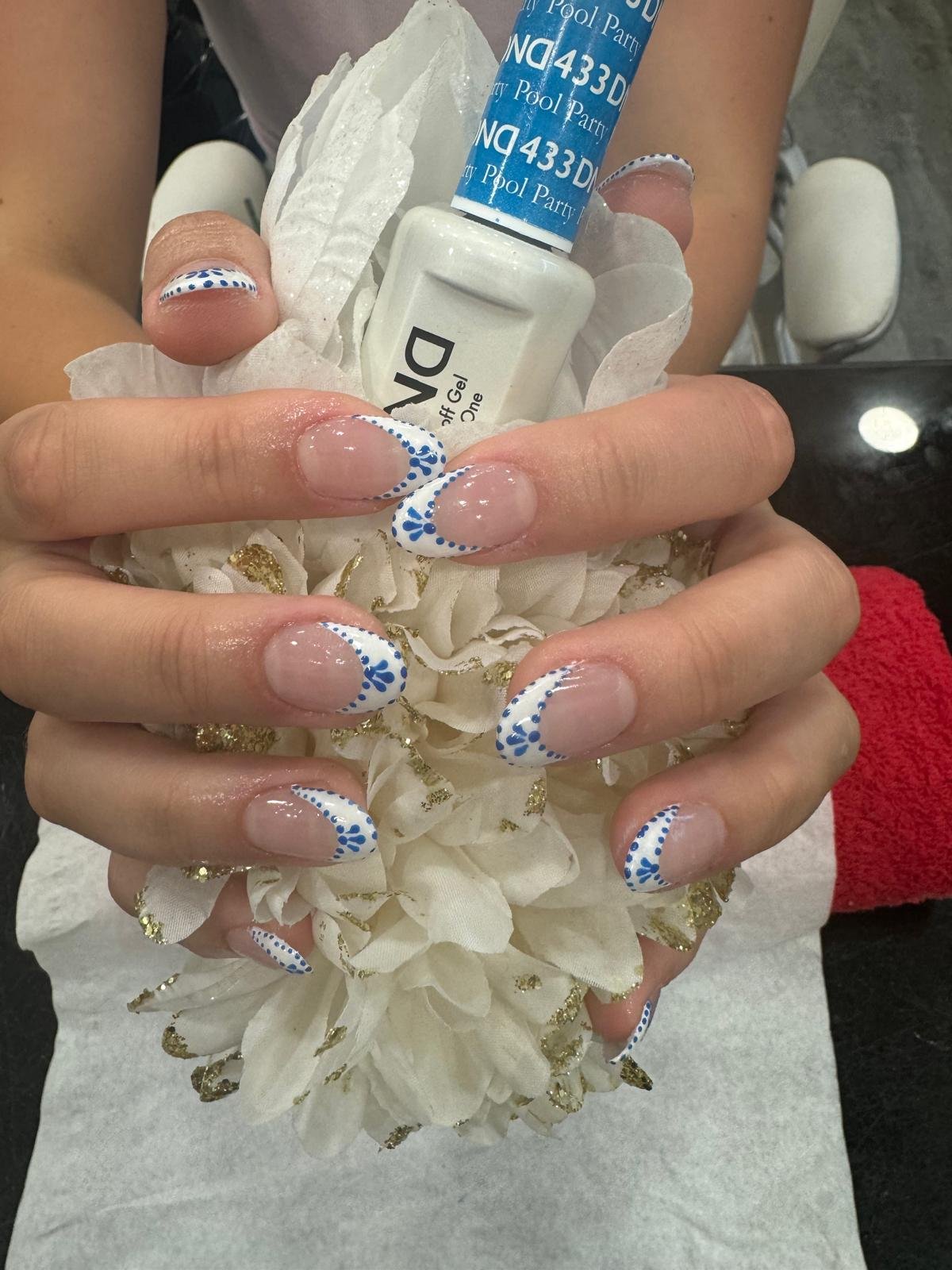 Nail design at MJ Beauty & Brows