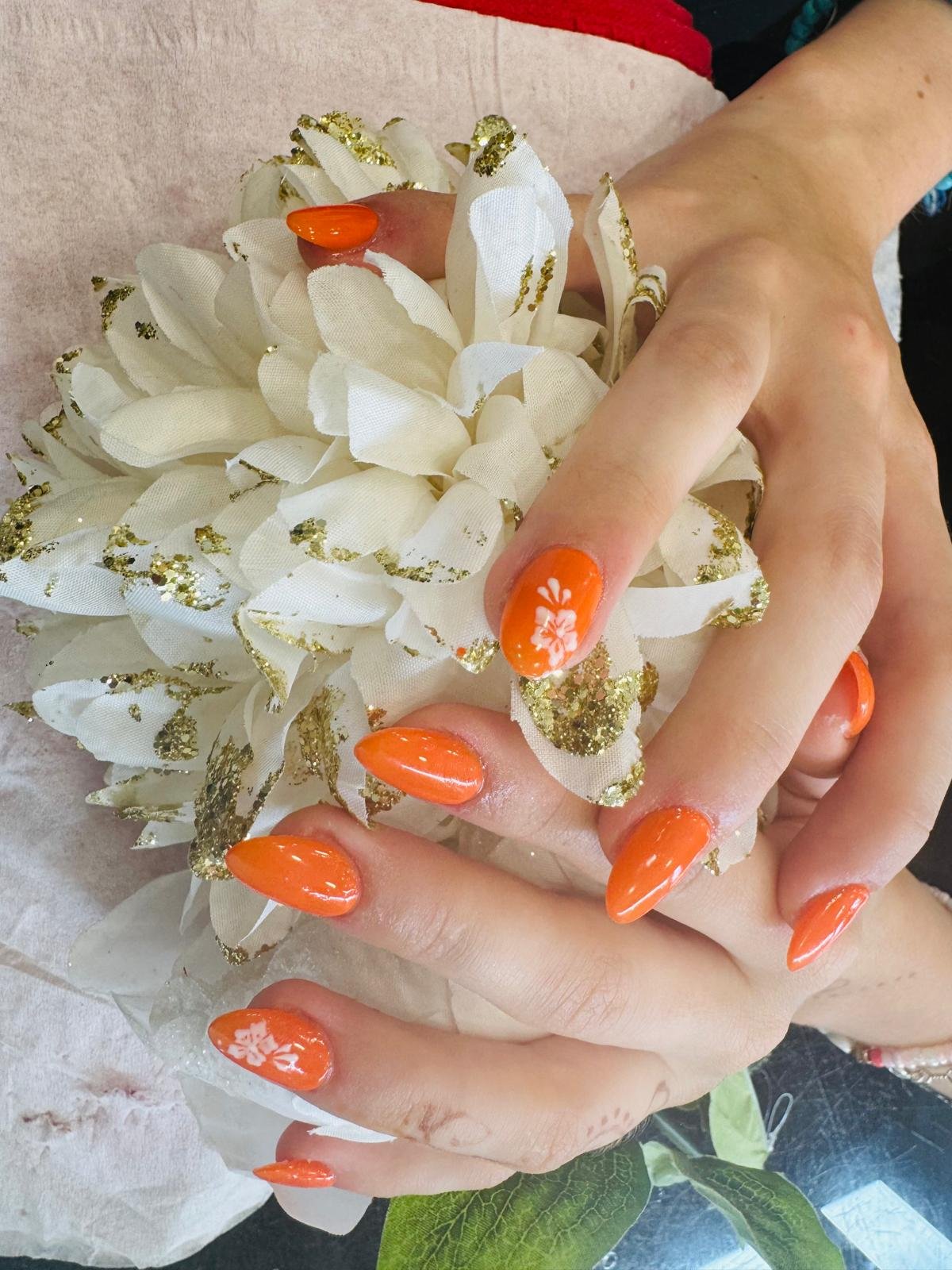 Professional nail treatment at MJ Beauty & Brows